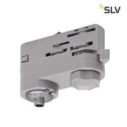 SLV 175204 3-Fase adapter zilvergrijs